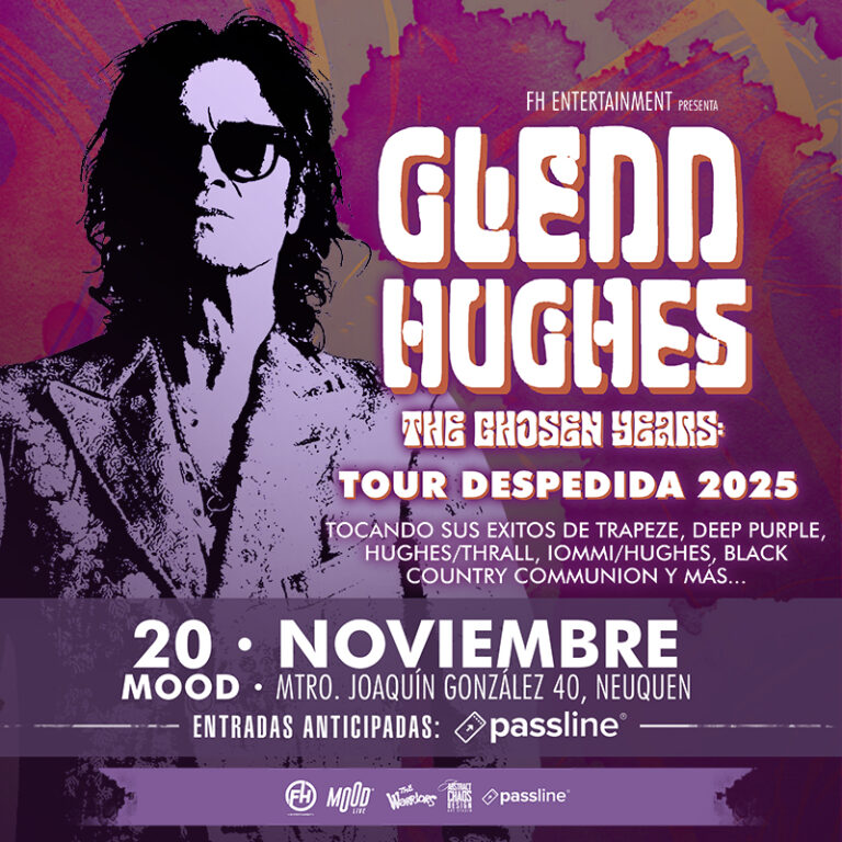 GlennHughes - 800x800 - Neuquen